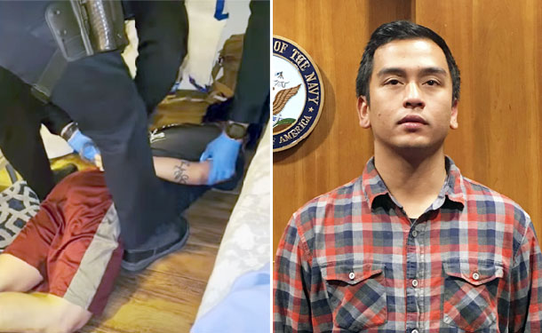 필리핀계 미국인으로 미 해군을 명예전역한 안젤로 퀸토-콜린스(30)가 지난해 말 경찰 과잉진압 끝에 사망한 사실이 뒤늦게 알려졌다./사진=AP 연합뉴스