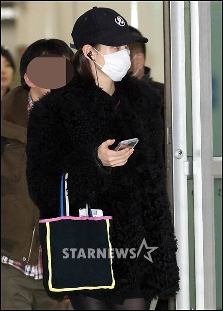 /사진=재미교포 출신 미즈하라 키코가 2015년 김포국제공항을 통해 입국하는 모습 /사진=임성균 기자