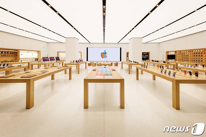 애플이 오는 26일 국내 두 번째 애플스토어인 여의도점을 개장한다. © 뉴스1