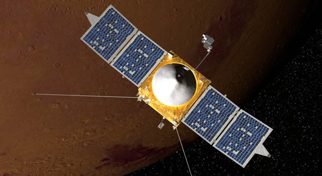 NASA 화성기후 탐사선 '마스클라이미트 오비터'호.[출처 NASA]