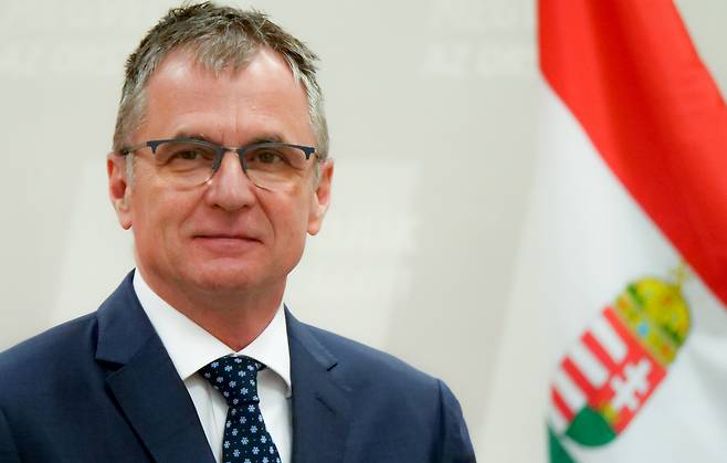 죈죄(Gyöngyös)시의 여당 피데스(Fidesz)당 라슬로 호르바트(László Horváth) 국회의원