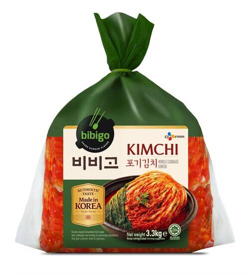 수출용 비비고 포기김치. CJ제일제당 제공