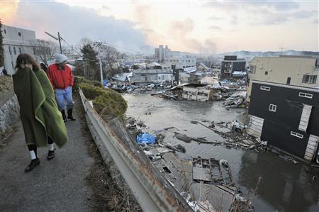 동일본대지진 피해를 입은 미야기현./사진=로이터/뉴스1