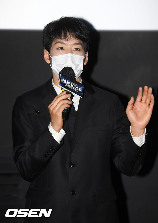 On the afternoon of the 12th, CGV Yongsan Eye Park Mall in Seoul, the live performance movie The Count of Monte Cristo: The musical live media preview was held.Musical actor Kai attends the premiere and answers questions.