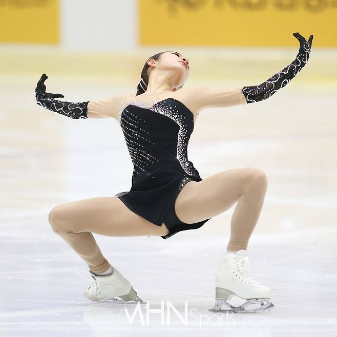 문보인(세화여고)의 '환상적인 엣지 컨트롤'ⓒMHN스포츠 성대우 기자