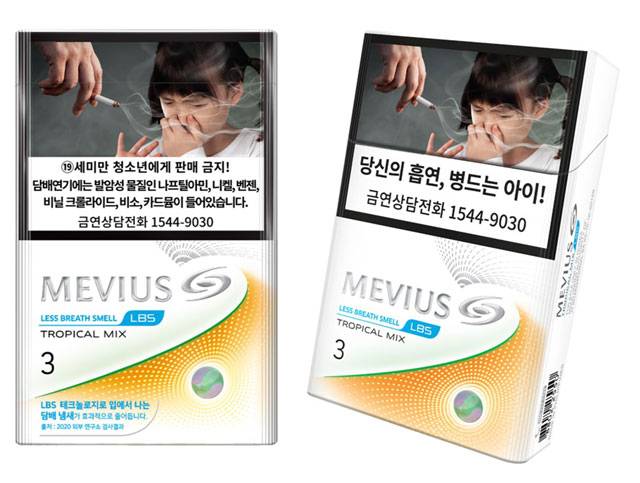 JTI코리아가 LBS 라인의 신제품 '메비우스 LBS 트로피컬 믹스 3mg'을 출시했다. / JTI코리아 제공