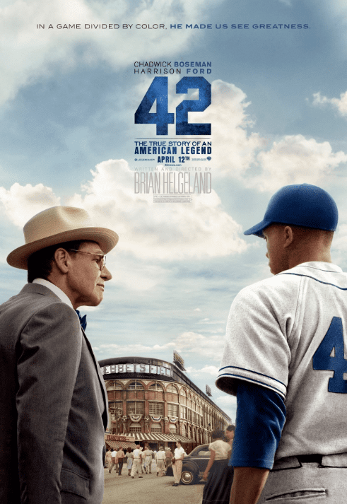 재키 로빈슨 이야기를 다룬 영화 '42'