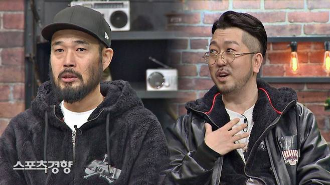 2019년 12월 ‘슈가맨’에 출연해 45RPM으로 활동을 재개한 이현배(왼쪽). JTBC 제공