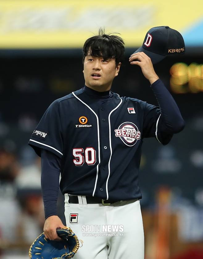 ▲ 두산 베어스 이영하 ⓒ 스포티비뉴스DB