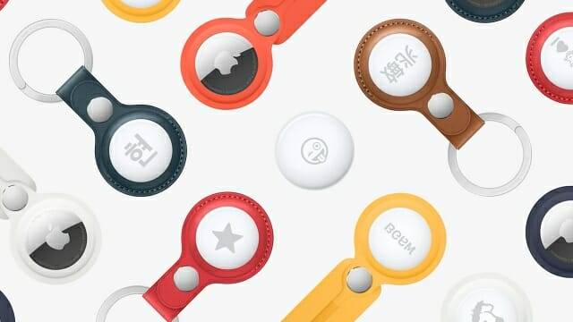 애플 온라인 통해 구입시 에어태그 제품 뒤에 글자나 이모지를 각인할 수 있다. (사진=애플)