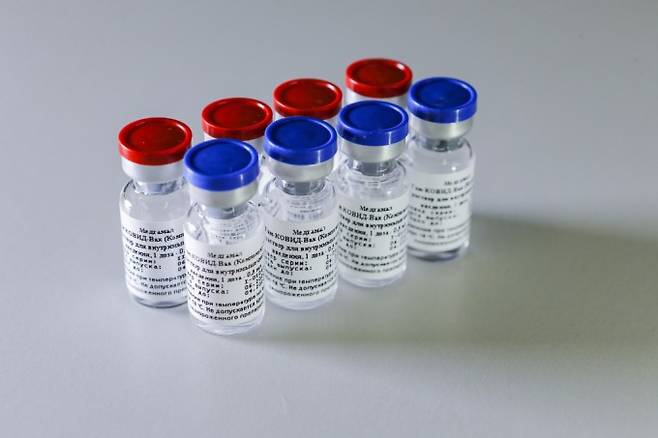 러시아 가말레야연구소가 개발한 코로나19 백신 스푸트니크V. 가말레야연구소 제공