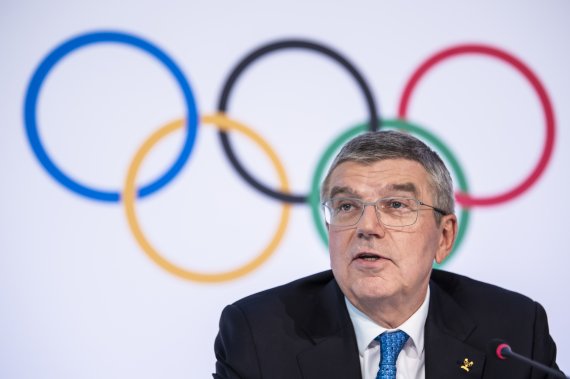 토마스 바흐 국제올림픽위원회(IOC) 위원장. 로이터 뉴스1