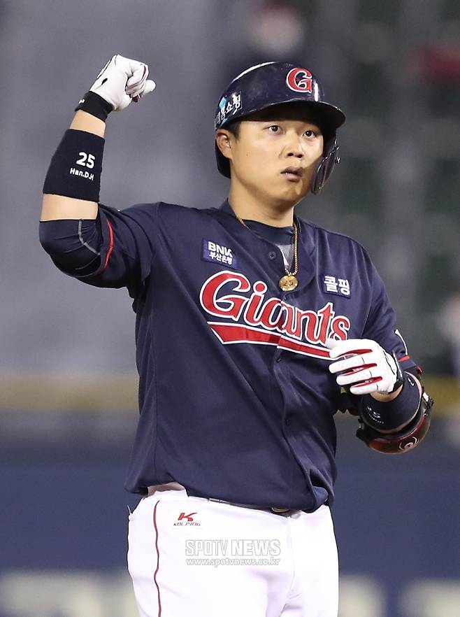 ▲ 롯데 한동희. ⓒ 곽혜미 기자