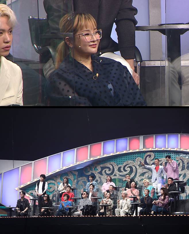 In King of Mask Singer, which will be broadcast tomorrow (Sun), the three-game winning gawang Baby Goat and the Duets stage of eight masked singers of the End King, who challenged Wedding Daze, will be held.This week, a masked singer team calls Park Seon-jus legendary hit song Groo as Duets, drawing attention.Park Seon-ju, who watched the stage, admired the original song, It was a really hard song to digest, but it was a wonderful stage to listen to again. The other judges said, Both of you were a really good stage!Indeed, the stage of the ear of the masked singers who are very impressed by the original songr Park Seon-ju and the judges is a figure, and the winner of this volcanic Daejin raises questions about who will be.Meanwhile, Kim Jung-Eun, a national treasure actor, appears in the King of Mask Singer, drawing cheers from the judges.She provides a Moonlighting hint of a masked singer by phone connection, which still baffles Gim Gu-ra with rusty artistic sense and wit, which makes her laugh.In addition, Shin Bong-suns King of Mask Singer once proposal to I will sing again ~ to raise the expectation of the judges.Who is the identity of the masked singer who boasts actor Kim Jung-Eun and Moonlighting network, and the judges are expecting to get a clue about the masked singer in the telephone connection with her.The judges performance and the beautiful Duets confrontation of the masked singers can be seen at the King of Mask Singer at 6:20 tomorrow evening.iMBC  Photos Offered: MBC