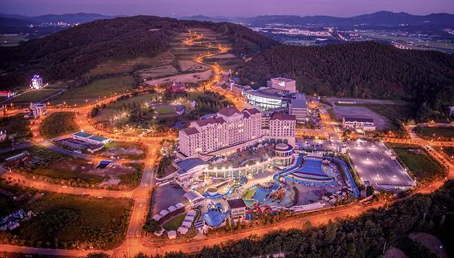 소노벨 천안 전경