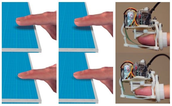 출처: Efficient Nonlinear Skin Simulation for Multi-Finger Tactile Rendering