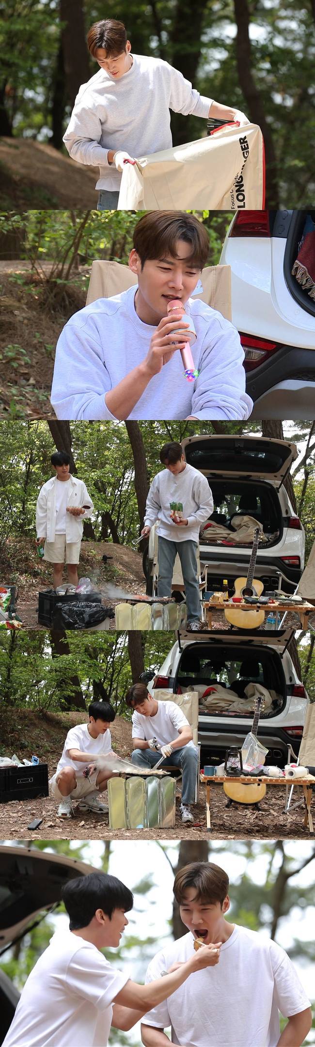 Choi Jin-hyuks Huhdang Chabak Camping is unveiled.On May 23, at 9:05 pm, SBS My Little Old Boy, Equipment Collector Choi Jin-hyuk emits innocent charm with the first experience of unforgettable hallucination, Chabak Camping.Choi Jin-hyuk recently left the hot emotional chabak Camping with his best brother and actor gifted who appeared in the drama.Chen He, who boasted the equipment filled with trunks as soon as he arrived at the Camping Field, showed his confidence with his own iron rule, Camping is equipment.However, after a while, Chen He, who failed to hit the shade tent, took out the wrong solution of I can find the shade and caused both the gifted and the benjaths sigh and laughter.In addition, Chen He started cooking with pride, saying, Emotionality is after dinner, but he could not even open the package of the Instant rice, and he showed off his tremendous fuss, such as missing the kimchi in his hand and making it splash on white clothes.The gifted said, My brother was not this brother!