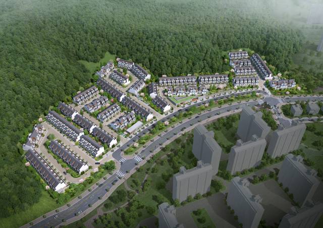 양주 옥정 라피네트 더 테라스 조감도./사진제공=에스엠홀딩스