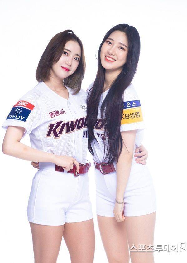 이엄지·김수진 치어리더 / 사진=팽현준 기자