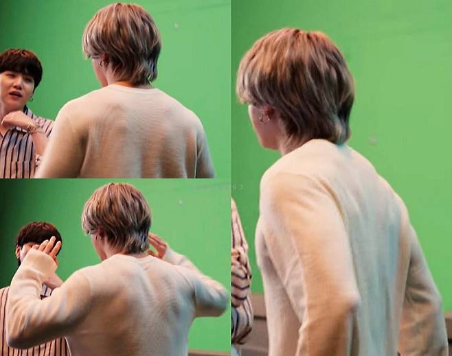 방탄소년단 정국, 상큼 미소 성난 등 근육 '상남자 JK'