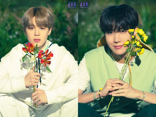 BTS has been reborn as a man with Flower.On the 12th, BTS official Facebook page, You shine brighter than anyone else, ARMY. BTS 2021 MUSTER microcosm message with a new photo of the members came up.In the photo, Jungkook, V, Jimin, J-Hope, Suga, Jean and RM each show off their beauty with various Flowers.Jungkook is impressive with blue hair, rats, Suga and RM hat styling.J-Hope holds a special yellow Flower and Jean is showing off her unwavering World Wide Handsome visuals.In particular, Jimin boasts a boyish class and is attracting former World Armie fans.On the 13th and 14th, BTS will perform a fan meeting BTS 2021 MUSTER microcosm on the online streaming method.This is a performance prepared by BTS to celebrate the 8th anniversary of DeV with former World fans.SNS
