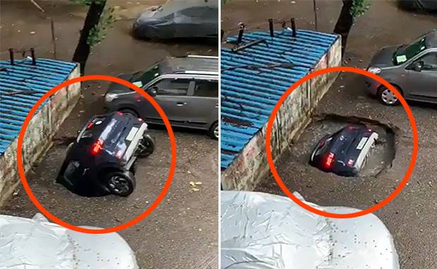 인디아투데이는 13일 뭄바이 교외에서 싱크홀 사고가 발생해 관련 당국이 수습에 나다고 보도했다.