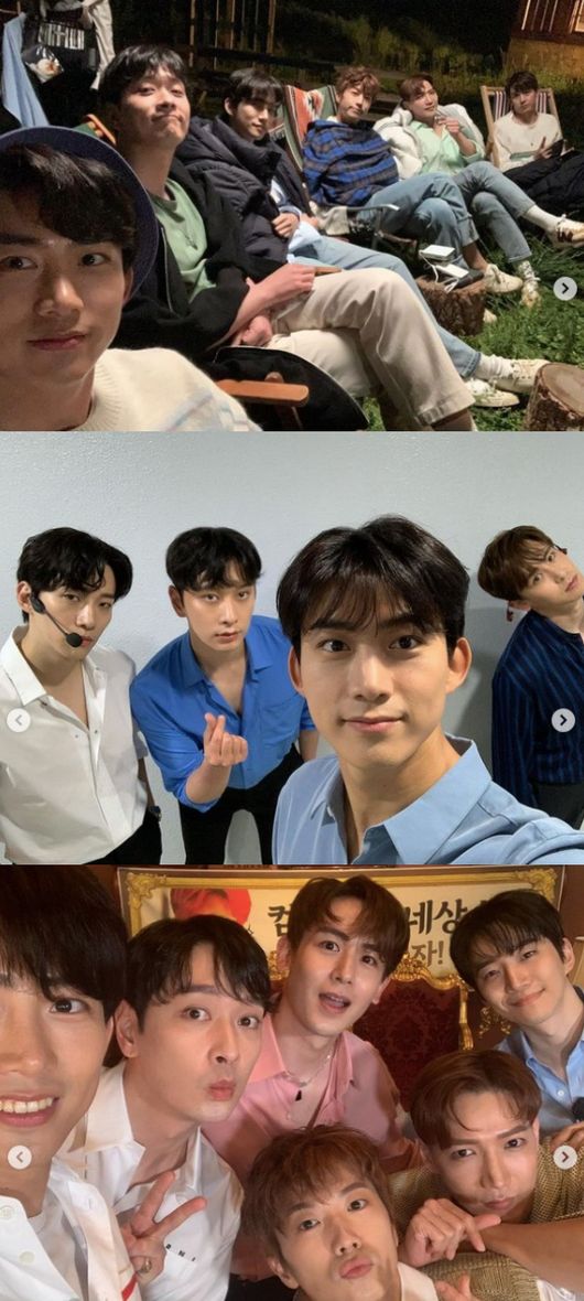 Group 2PM member Taek-yeon has released a recent comeback.Taek-yeon posted photos on social media on Friday with hashtags called #2pm #7th #Must #Making #Oh, my God.The photo shows 2PM preparing for a full comeback. The 2PM members gathered in one place for a long time have attracted attention.In particular, the 2PM members who appeared as the hit song We in the special feature of Comb Eyes (a famous song that will close your eyes even if you come back again) of SBS YouTube content Civilization Express attracted attention.2PM is working on its title song You Must with the release of its regular 7th album MUST (Must) at 6 p.m. on the 28th.The full-scale activity of 2PM is only five years since the regular 6th album GENTLEMENS GAME (Gentlemans Game) released in 2016.taek-yeon SNS