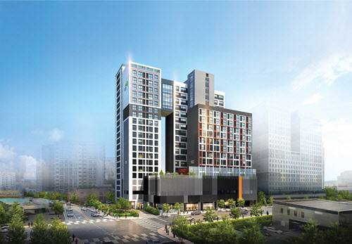 (사진=서울금천 행복주택 투시도)