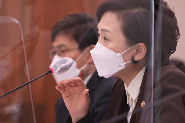 임대사업자 등록을 장려했던 김현미 전 국토교통부 장관. 오대근 기자
