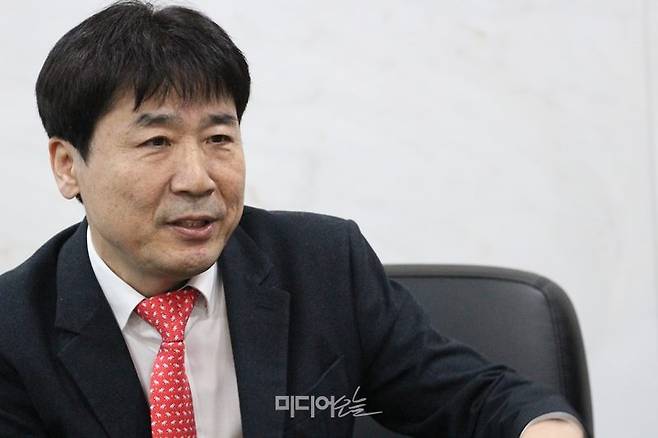 ▲ 정찬형 YTN 대표이사 사장. 사진=김도연 기자.