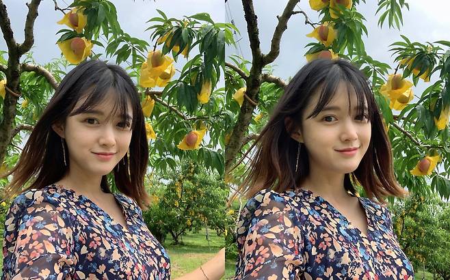 Actor Nam Bo-ra has reported on the latest news with Fresh Charming.On the 14th, Nam Bo-ra posted several photos on his Instagram with an article entitled Under the Peach Tree when I went to the farm this week.In the photo, Nam Bo-ra showed off her pretty beauty under the Peach tree, and with his big eyes and fresh smile, he caught his eye with his coolness.Nam Bo-ra, who has a pure charm with a bright dress, boasted a constant frozen beauty with a fresh hair.In that appearance, fans sent Cheering with comments such as cute and Meanwhile, Nam Bo-ra appeared on JTBCs liberal arts China is a Radio Star - Question which broadcasts every Thursday at 10:30 pm.