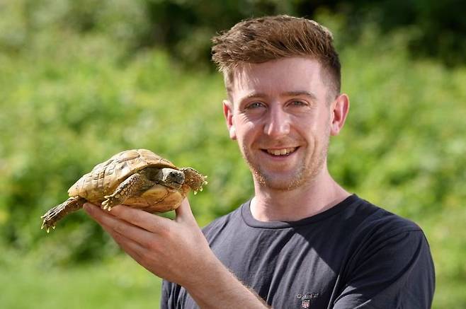 루아이드리 주크가 맥시를 찾은 뒤 기뻐하고 있다. 뉴욕포스트 홈페이지 캡처