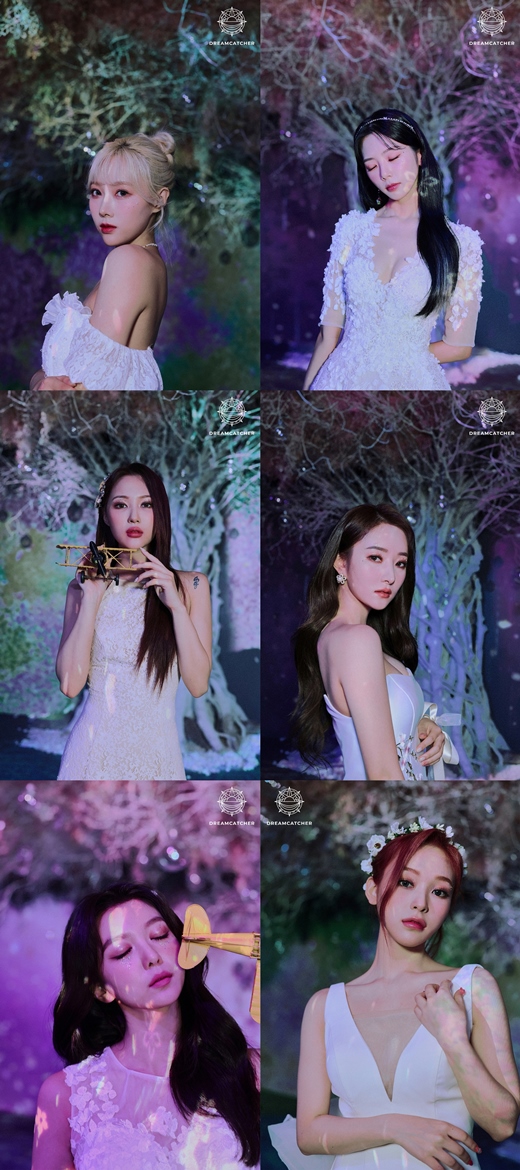 Group Dreamcatcher reveals the charm of mysterious India Summer GirlDreamcatcher released the second personal concept photo of the Special Mini album India Summer The Holiday through the official SNS channel on the afternoon of the 20th.In the first concept photo released earlier, Dreamcatcher revealed a refreshing and refreshing charm that matches the summer, but this concept photo created a mysterious atmosphere like a fairy in the forest.First, JiU closed her eyes and exhaled a neat charm, which Sua produced a pure, faint mood with long wave hair.The demonstration with the Planes model gives a more mysterious feeling and raises the curiosity about the new concept.Handong showed an alluring charm with off-shoulder costume, and Yoo Hyun filled the close-up shot with dreamy eyes.Dami, which is combined with the purple background, showed a colorful and luxurious visual, and Gahyeon showed a fresh charm by matching pure white costumes and corollas.Dreamcatchers New album Summer Holiday is an album released in about six months after the sixth Mini album Distopia: Road to Uptopia released in January.Among them, Dreamcatcher will continue to open up comebacks with more colorful teeing contents.Dreamcatchers Special Mini album Summer Holiday will be released on various online music sites at 6 pm on the 30th.