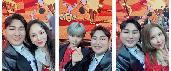 ..Familiar atmosphereGang tae-kwan posted a picture of his TV Chosun entertainment program Romantic Call Centre of Love on his instagram on the 22nd.The gang tae-kwan wearing a black leather jacket in the photo is gathered in one place with Lim Young-woong, Youngtak, Lee Chan Won, Jang Min Ho and Kim Hee Jae.On this day, gang tae-kwan was the top 6 in the Romantic Call Centre of Love on behalf of Jung Dong Won, and guest was Shin Shin Ae, Wax, Pearl, Hyun Young, Jae and Queen Wasabi.