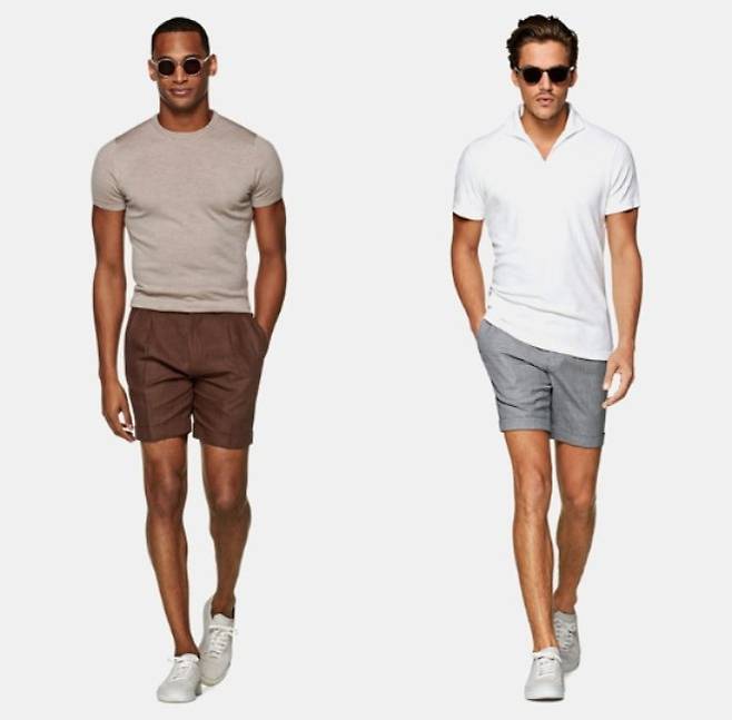 삼성물산 패션부문 수트서플라이의 베닝턴 하프 팬츠 시리즈 이미지 /사진=삼성물산 패션