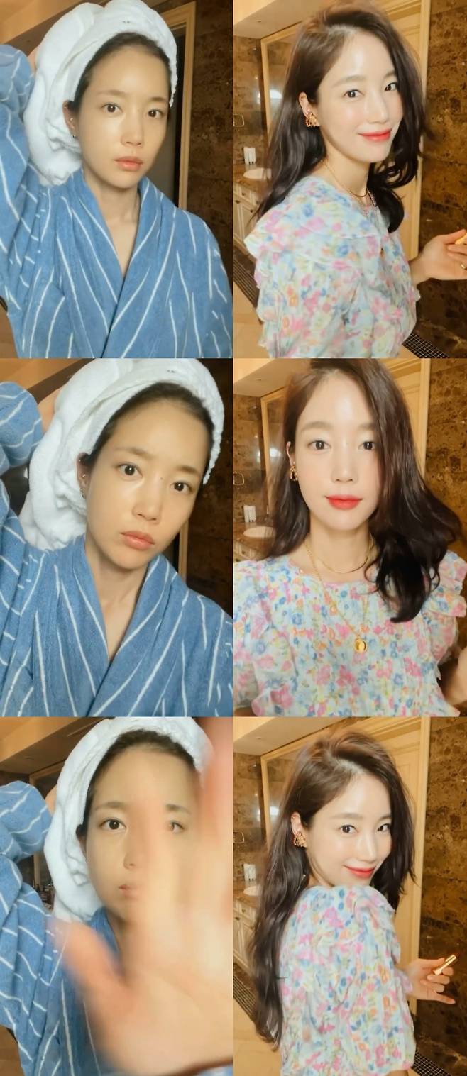 Actor Ki Eun-se unveiled Todays Fashion and showed before and after the transformation.Ki Eun-se posted a short video on her Instagram page on Wednesday.Ki Eun-se, a bare face with a towel on his head and a shower gown, covered Camera with his palm, and then turned into a bright costume, makeup, hair, jewelery, etc., and turned off Eye-catching.Ki Eun-se, who was staring at Camera with her eyes open in a circle, looks like she is wearing lipstick on her lips or frowning and emitting charm.Ki Eun-se wrote the phrase Be a good day with the emoticon, saying, The transformation is complete!!!!! The more you see, the more Monkey looks.Ki Eun-se married a 12-year-old American businessman in 2012; recently appeared in the SBS monthly drama Rocket Boys.