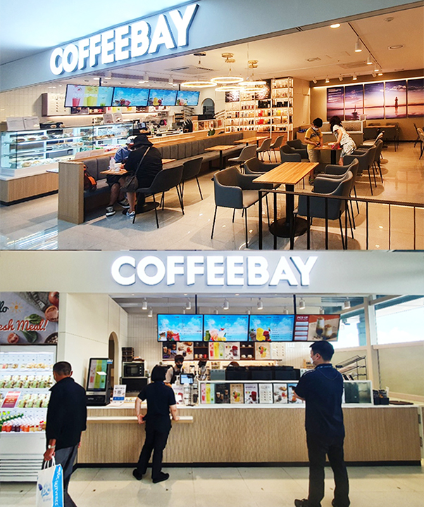 카페 프랜차이즈 커피베이가 제주국제공항 내 직영점 2곳을 동시에 개점하며 직영 사업 확장에 박차를 가하고 있다. (커피베이 제공)
