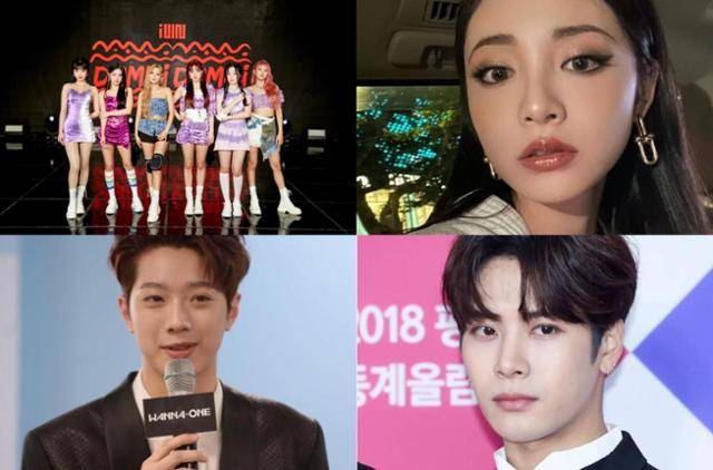 중국인 멤버들은 오랜 시간 고질적인 잡음을 낳으며 여전히 K팝 팬들의 극명한 비판어린 시선을 받고 있다. 큐브엔터테인먼트 제공, 주결경 SNS, 한국일보 자료사진