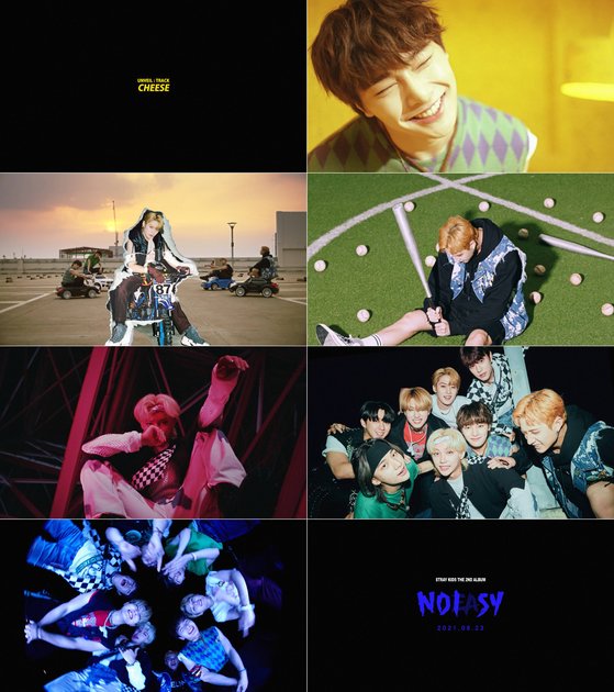 Stray Kids launches comeback with a variety of contentOn the 3rd, JYP Entertainment, a subsidiary company, released a video of the song CHEESE (Cheese) from Regular 2 album NOEASY (Noiji) through Stray Kids official SNS account.The eight members enjoyed freedom by walking through the afternoon and black night of the sunset, and at the same time, they showed a full of boys and raised the enthusiasm for comeback.CHEESE is an intro track where intense rock sound and exciting energy guide listeners to Stray Kids domain.It is an electronica genre song that combines rough bass synth and heavy kicks, and it adds fun to listen to through word Lay likened to various Cheese as well as the word CHEESE used when laughing.In particular, three members of the teams production group, Three Lacha (3RACHA), Bang Chan, Chang Bin, and one member participated in direct writing and composition, which made Stray Kids unique sensibility tasteful.Whats the matter, chewing and eating and enjoying it over taste?I would like to have a pleasant invitation to those who listen to unique and straightforward lyrics such as pizza like dough CHEESE not just a straight color.Stray Kids announced a big domestic and international success in the second half of this year. First, he will show his Regular 2nd album NOEASY on the 23rd and return to the music industry in about 11 months.After winning the final title at Mnet Kingdom: Legendary War, which ended in June this year, it will be added to the full-scale move. On October 13, it will release the second album of Japan singles.On March 18 last year, they released their first best album SKZ2020 and officially debuted in Japan. They won the top 10 of the top 10 albums released by K Pop Japan in the first half of 2020 of the largest record shop tower record in the country.The album will be released on the 23rd.