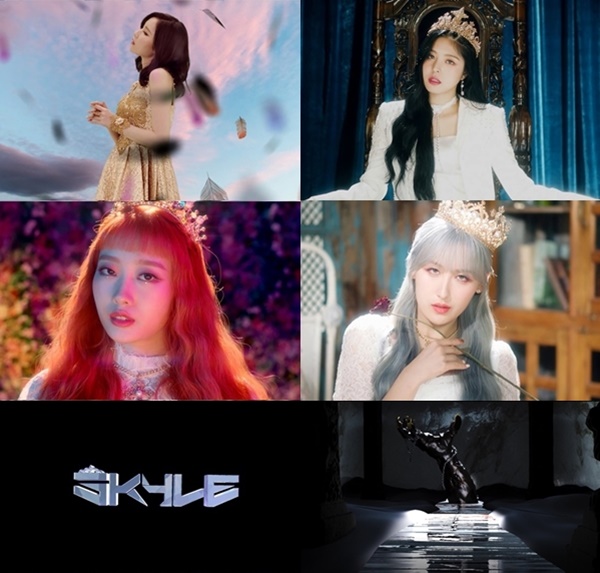 The group Skylee (SKYLE) has heralded a fantasy movie-like Music Video.Skyley (Erin Darke, Chae Hyun, Ginny, Friendship) released a video of the music video Teaser on the official SNS on Thursday of the debut title song Give Me the Wings of Angels (FLY UP HIGH).The open Teaser begins with a light of the questionable rock hands in the middle of the dark cave: chains tightened, and rock hands shattered as they pour down to the stones.Then, Chae Hyun floating in the feathers flying sky, Ginny wearing a colorful crown, and friendship appear in turn.The latter part of the Teaser stars Erin Darke with the song When the shadows of darkness are over, erase the wings of angels.Erin Darke sits on the throne, looks meaningful, and Teaser finishes as the logo appears.Skyley has put forward a consistent debut concept called The Crown and Queen. Goodluck Entertainment, a subsidiary company, symbolizes the world view Put on a crown.It means that I will meet a fan with a grown queen (complete idol). Debut song Music Video also has Skylys world view and direction of activity. Please look forward to a wonderful music video, he added.Skyleys first album title track, Give Me the Wing of Angels (FLY UP HIGH), DA DA DA, and Instrumental, will feature four songs in total.The sound source and Music Video will be announced at each online music site at 12:00 pm on the 4th.