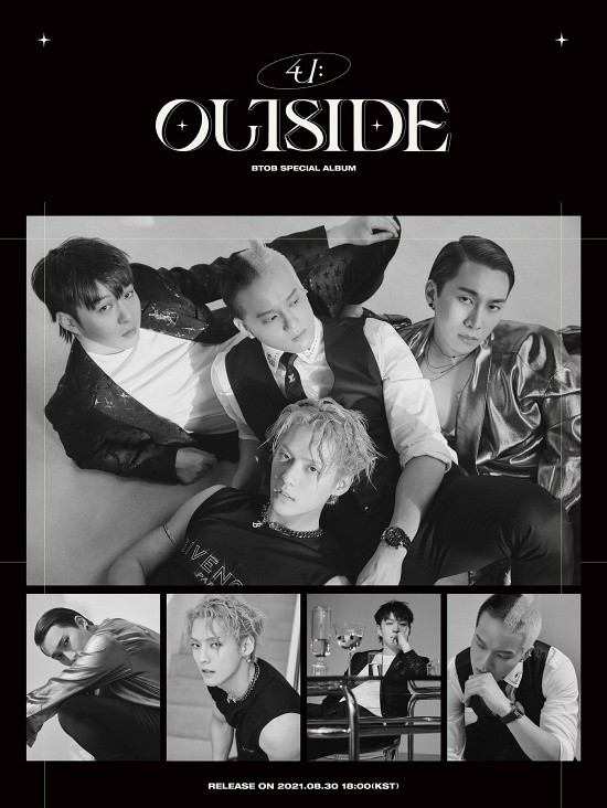 BtoB has emanated a deadly attraction.Cube Entertainment released its first concept image of BtoB Special album Make Outside (4U: OUTSIDE) on its official SNS channel at midnight on the 18th.The teaser was intense. BtoB showed off sensual visuals. It was indifferent and chic. Deepened eyes foreshadowed the concept visuals of the past.It is a comeback for about nine months. BtoB Mammal has been loved by the mini album Inside (INSIDE), released last November.The fans reaction is already explosive, and so will the Make Outside, which is BtoBs first album after appearing on Mnet Kingdom: Legendary War.Meanwhile, BtoB will release a special album Make Outside on various music sites at 6 pm on the 30th.