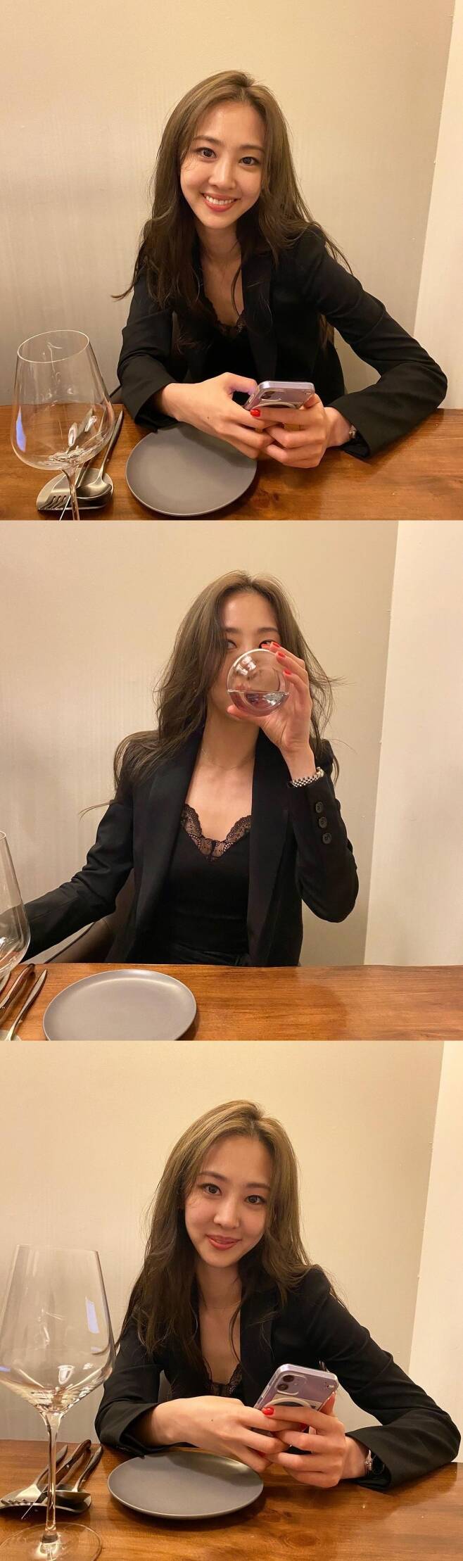 Actor Kim Da-som, from group Sistar, revealed his daily routine.Kim Da-som released several photos on his 19th day with an article entitled I like overeating on his instagram.Kim Da-som in the photo stares at the camera with a comfortable smile inside a restaurant, with a clean dress-up and a watery visual.Kim Da-som, who was born in 1993 and turned 29 years old at our age, recently left his former agency and signed an exclusive contract with Story Jay Company.On the 10th, he made a duo with Hyorin from Sistar and released a new song Gargets among the two.