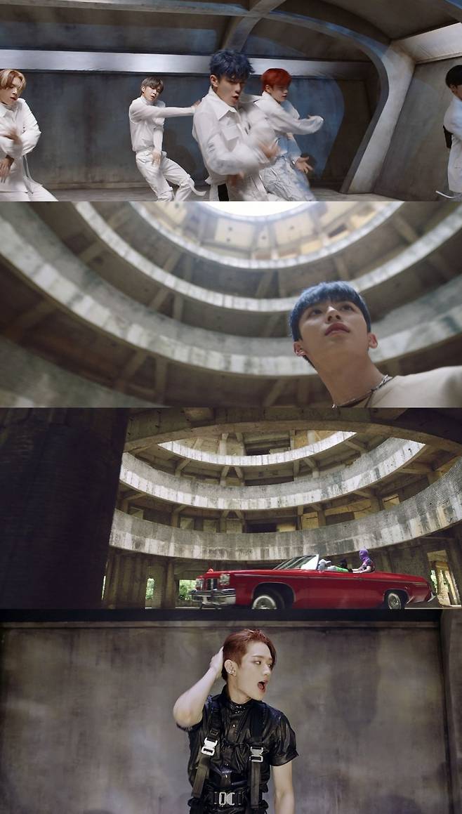 ▲ 베리베리 신곡 '트리거' 뮤직비디오 화면 캡처