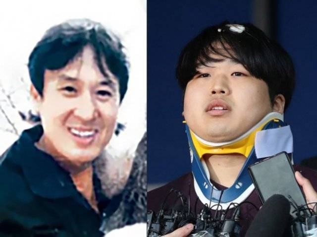 연쇄살인범 강호순(왼쪽)과 성 착취물을 제작·유포한 혐의로 기소돼 2심에서 징역 42년을 선고받은 조주빈. 사진=JTBC 방송화면 캡처, 뉴스1