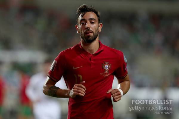 브루노 페르난데스(포르투갈 대표팀). 게티이미지코리아