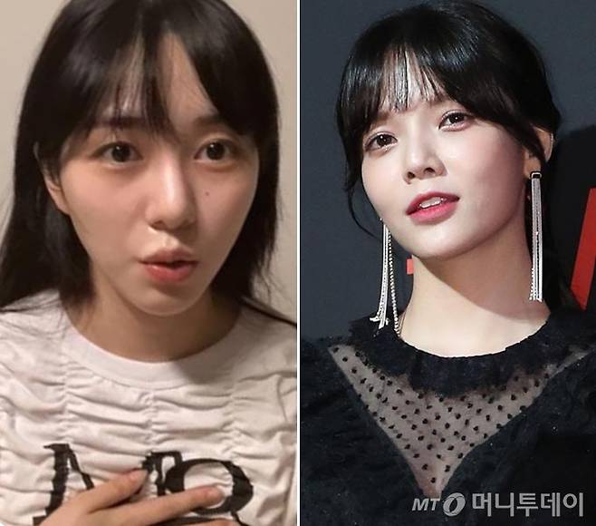 그룹 AOA 전 멤버 권민아, 신지민(지민)/사진=권민아 인스타그램, 머니투데이 DB