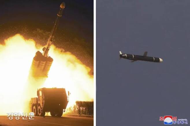 On September 13, the Korean Central News Agency reported that the Academy of National Defense Science successfully test launched a newly developed long-range cruise missile on September 11 and 12. Yonhap News