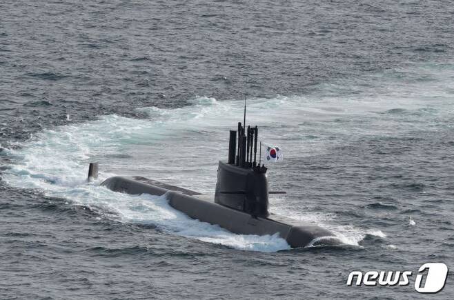 3000톤급 해군 잠수함 '도산안창호함' (해군 제공) © 뉴스1