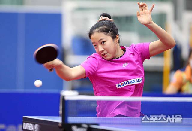 신유빈. 대한탁구협회 제공