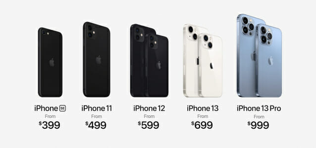 애플이 아이폰13을 출시하면서 아이폰12 가격을 인하하고 아이폰12 프로 모델은 단종했다. (사진=애플 영상 갈무리)